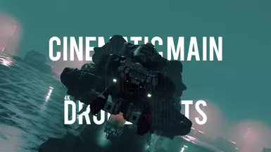 (4K) Cinematic Drone shots of my Ship on NEON