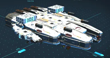 Falcon - 9 - My first builded ship at Starfield Nexus - Mods and Community