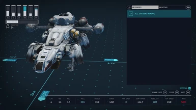 Ship Stats after some changes...