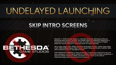 Undelayed Launching (Skip Intro Screens)
