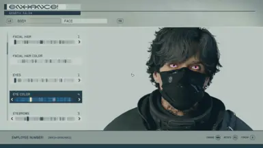 This goes over the green eye color