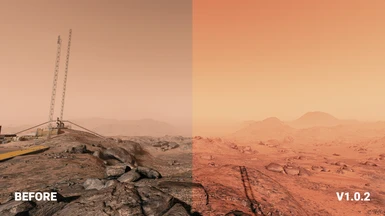 Cydonia LUT Before/After