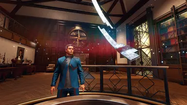 Dex Hamiltion - After placing the artifact, he told Sarah he wasn't ready yet to join and went to join the UC Vanguard.