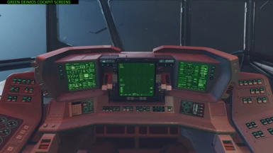 Green Deimos Cockpit Screens