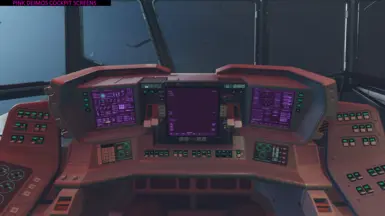 Pink Deimos Cockpit Screens