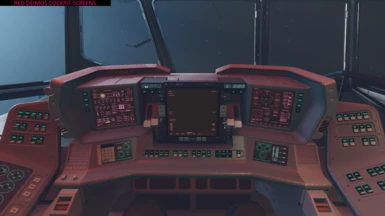 Red Deimos Cockpit Screens