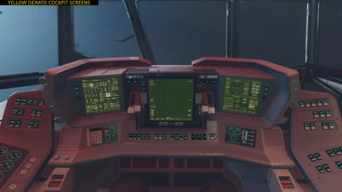 Yellow Deimos Cockpit Screens