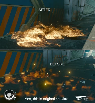 Ground fire (Incendiary weps)