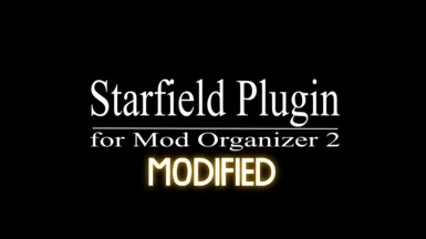 Starfield Plugin for Mod Organizer 2 Modified