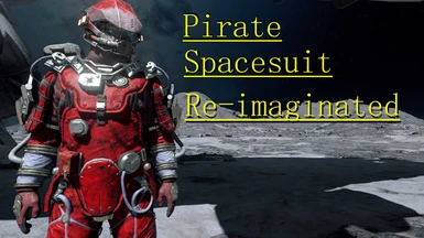 Pirate Crimson Spacesuit Re-Imaginated