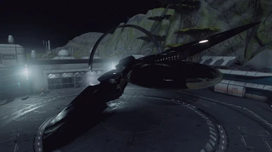 Starborn Guardian Ship I-VI - Back in Black Retexture