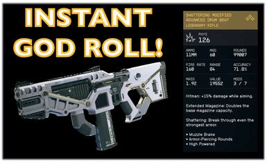 Starfield Instant God Roll Weapons
