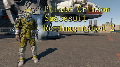 Pirate Crimson Spacesuit Re-Imaginated 2