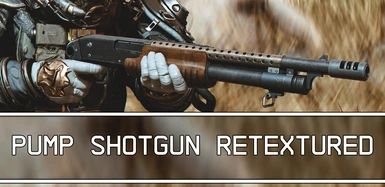 Pump Shotgun Retextured