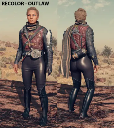 Outlaw Recolor - See optional files