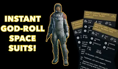 Starfield Instant God Roll Spacesuits