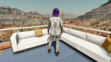 cargo top with sarah's pants (vanilla)