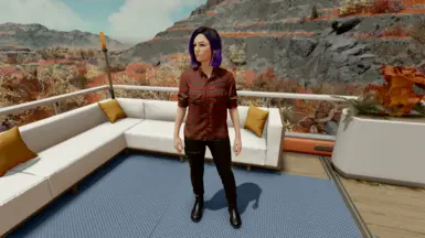 Sarah's pants (using Leather Pants Sarah mod)