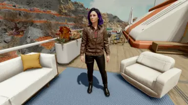 Sarah's pants (using Leather Pants Sarah mod)