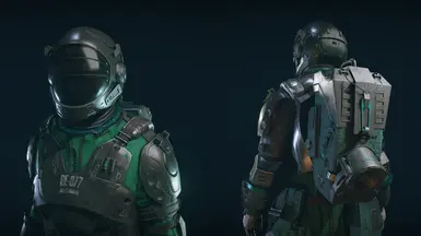 Teal Stormtroop Spacesuit, Helmet &amp; Pack