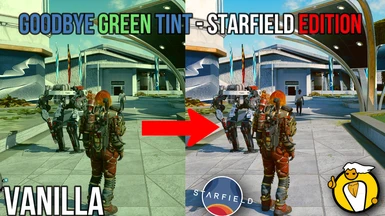 Goodbye Green Tint - Starfield Edition
