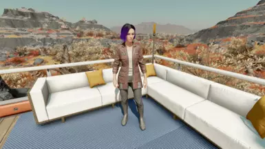 Noel's jacket with Capesuit/Neocity pants
