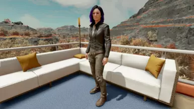 Sarah's jacket with Sam's pants (Rebel Sarah jacket retexture)