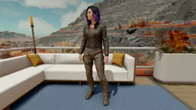 Sarah's jacket with Sam's pants (Rebel Sarah jacket retexture)
