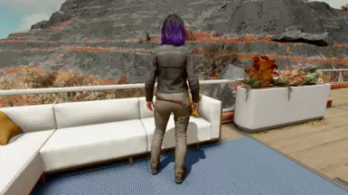 Sarah's jacket with Sam's pants (Rebel Sarah jacket retexture)