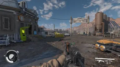 Reflex sight moved to the rear to prevent it covering the bolt