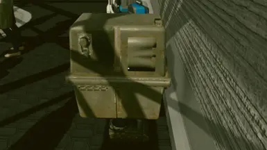 Poor little fella stuck facing the wall :(