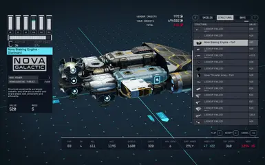 Braking Engines help with Maneuvering Thrust too.