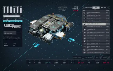 Computer Core speeds up ship Targeting process.