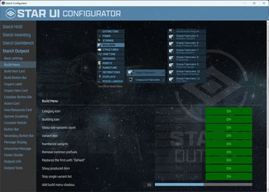Easily configure the mod with StarUI Configurator (or by INI)