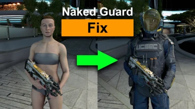 Naked Guard and Other NPCs Fix