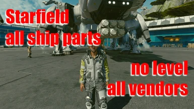 All ship parts unlevelled at all vendors (ESM)