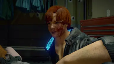 Blood Splatter with no tattoo