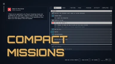 Compact Mission UI