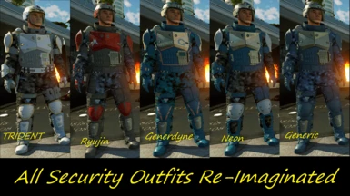 All Security Outfits Re-Imaginated