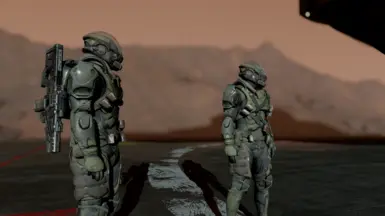 Double Dirt Exile with theencos Pathfinder helmet/Bori re-texture/I added dirt to the helmet and visor