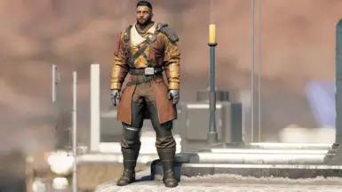 First mercenary (Paxton Hull's outfit), muscular