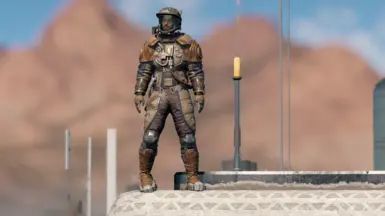 Ranger space suit, thin