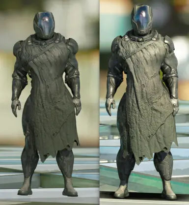 Left: Version 1, Right: Version 2