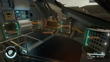 Cabot Bridge with Weapon Containers