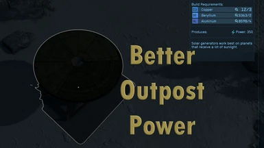 Better Outpost Power