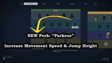 Parkour - NEW Physical Perk