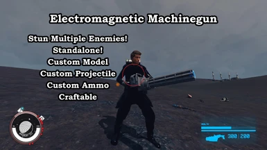 Electromagnetic EM Machinegun - Standalone