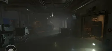 Original scene without light (foggy location)