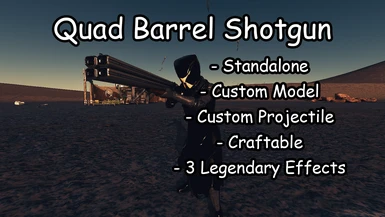 Quad Barrel Shotgun - Standalone NEW Weapon By Inquisitor