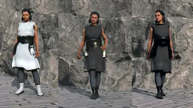 White variant, Default variant, Black variant